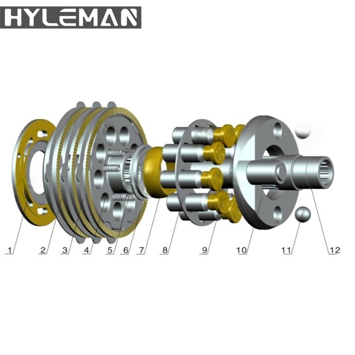 Partes de bomba hidráulica de la serie JIC JMV-44/22/53/34/147/95