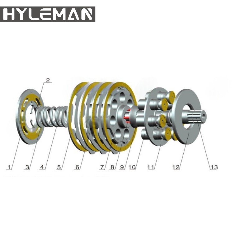 Piezas de repuesto de bomba hidráulica PC45R-8/60-7