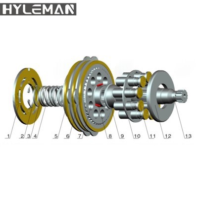 MSG27P (KYB) (LSGMF27/10W) MSG44P/LSGMF44/10WR21 Kit de reparación de piezas de bomba hidráulica